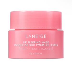 NEW LANEIGE Pink Lip Sleeping Mask - Hydrating Berry Formula